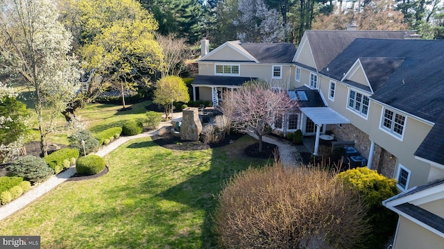 drone / aerial view