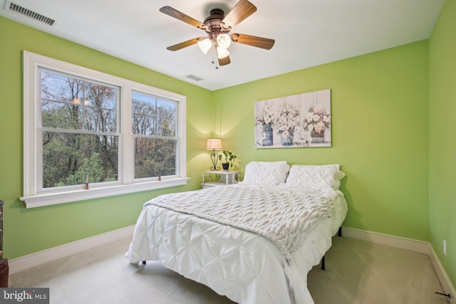 810 Macsherry Dr, Arnold, MD 21012 - bedroom with baseboards, carpet, and visible vents