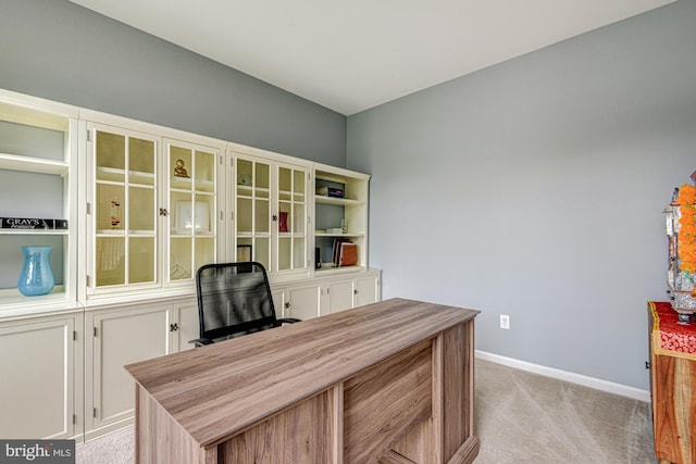 24 W Shakespeare Dr, Middletown, DE 19709 - office area featuring light colored carpet and baseboards