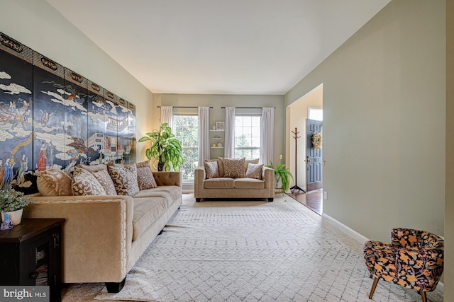 24 W Shakespeare Dr, Middletown, DE 19709 - carpeted living room with baseboards