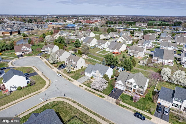 24 W Shakespeare Dr, Middletown, DE 19709 - aerial view of property's location with nearby suburban area