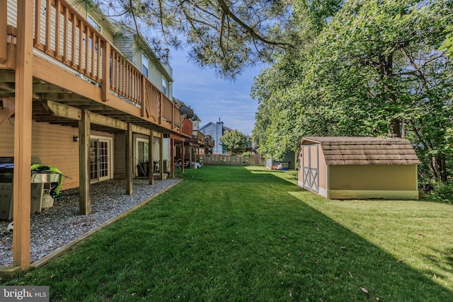 458 Silver Ct, Westminster, MD 21158 - view of yard featuring a wooden deck