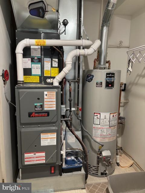 701 Trinidad Blvd, Williamstown, NJ 08094 - utilities with gas water heater and heating unit