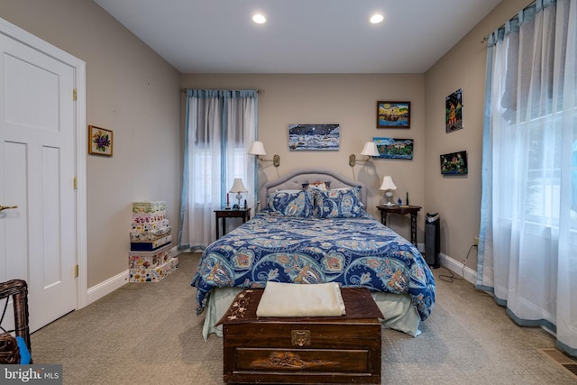 617 Redbud Ln, Woodstock, VA 22664 - carpeted bedroom with baseboards and recessed lighting