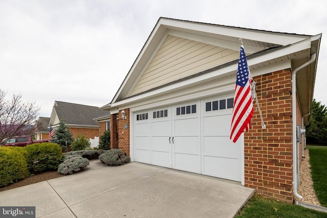 617 Redbud Ln, Woodstock, VA 22664 - view of side of home featuring driveway and brick siding