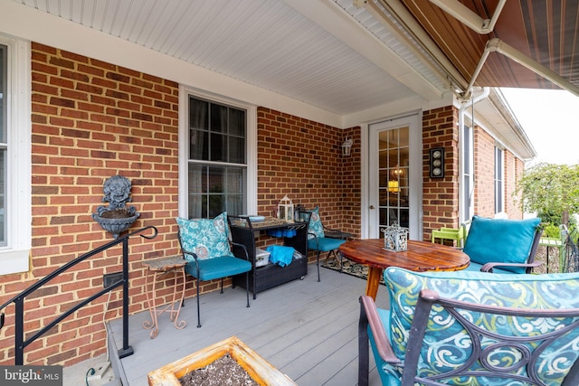 617 Redbud Ln, Woodstock, VA 22664 - view of deck