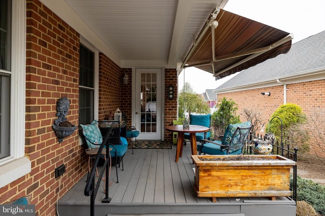 617 Redbud Ln, Woodstock, VA 22664 - view of deck