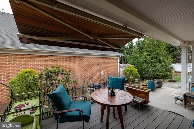 617 Redbud Ln, Woodstock, VA 22664 - view of deck
