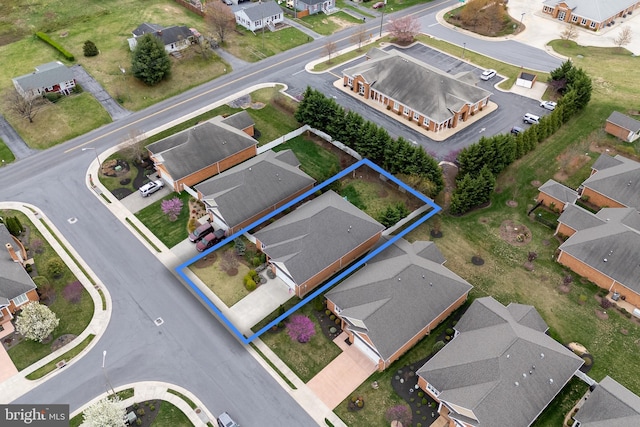 617 Redbud Ln, Woodstock, VA 22664 - aerial view featuring a residential view