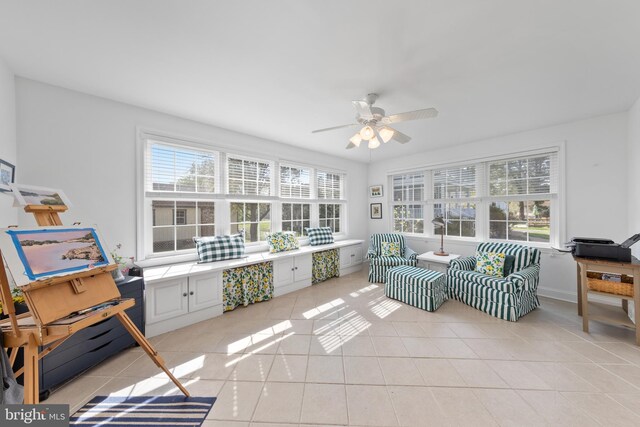 sunroom / solarium featuring plenty of natural light