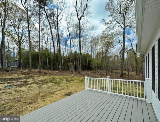 view of deck