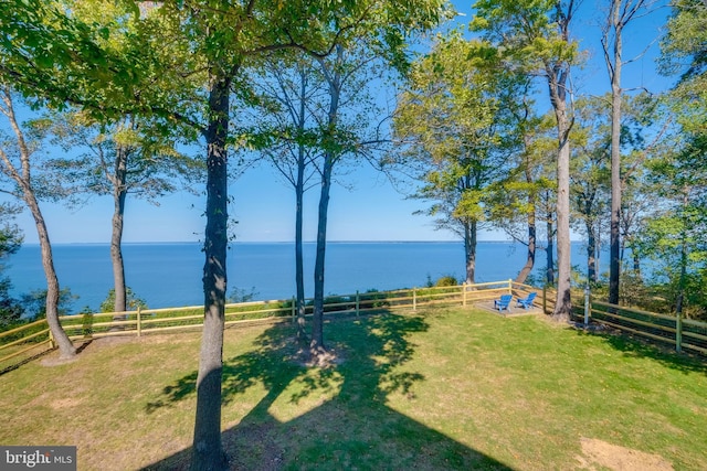 119 Bald Eagle Dr, Montross, VA 22520 - water view featuring fence