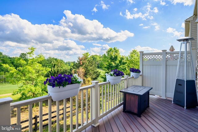 15343 Tewkesbury Pl, Upper Marlboro, MD 20774 - view of wooden terrace