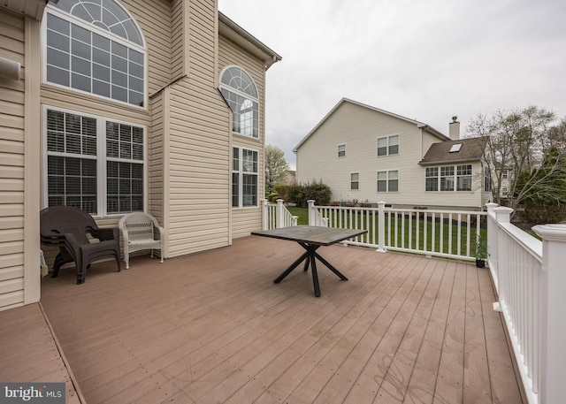 view of deck