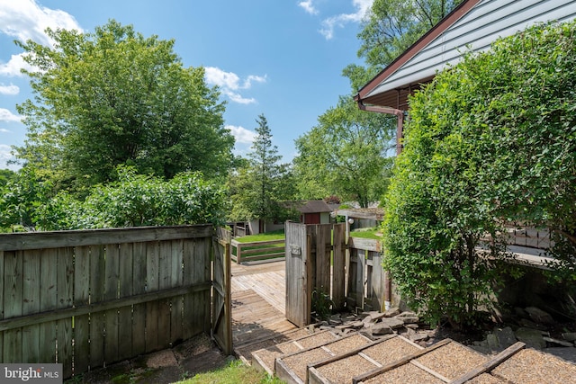 2418 Berkshire Ln, Dover, PA 17315 - view of yard with a deck