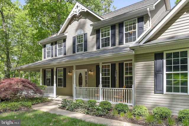 117 Graystone Farm Rd, White Hall, MD 21161 - view of front of home featuring a porch