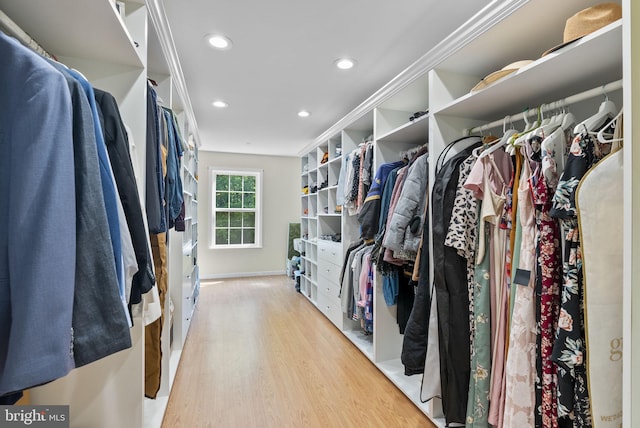 117 Graystone Farm Rd, White Hall, MD 21161 - walk in closet featuring wood finished floors