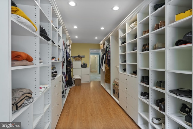 117 Graystone Farm Rd, White Hall, MD 21161 - spacious closet with light wood finished floors
