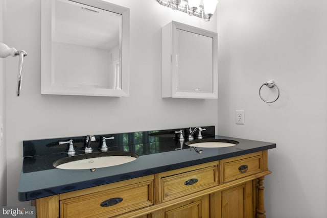 117 Graystone Farm Rd, White Hall, MD 21161 - bathroom with double vanity