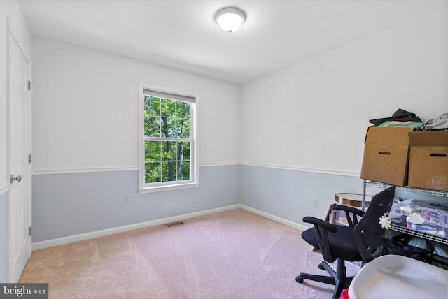 117 Graystone Farm Rd, White Hall, MD 21161 - carpeted office featuring baseboards