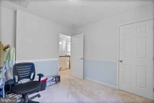 117 Graystone Farm Rd, White Hall, MD 21161 - carpeted office with baseboards