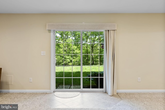 117 Graystone Farm Rd, White Hall, MD 21161 - doorway with healthy amount of natural light and baseboards