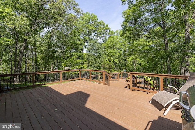 117 Graystone Farm Rd, White Hall, MD 21161 - view of wooden terrace