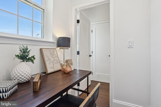 322 56th St NE, Washington, DC 20019 - interior space featuring plenty of natural light and wood finished floors