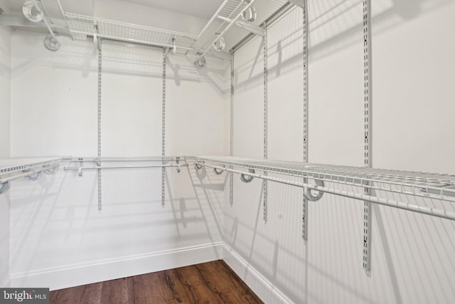 322 56th St NE, Washington, DC 20019 - spacious closet with dark wood finished floors