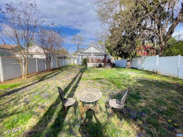 518 Meade Ave, Charlottesville, VA 22902 - view of yard with a fenced backyard