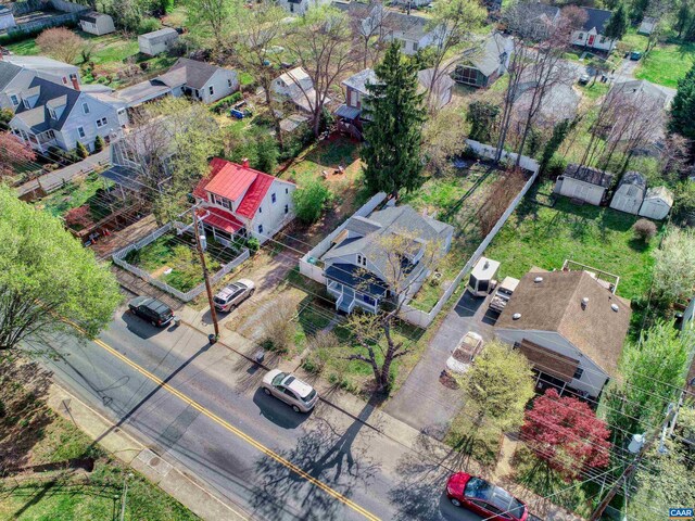 518 Meade Ave, Charlottesville, VA 22902 - aerial view with a residential view