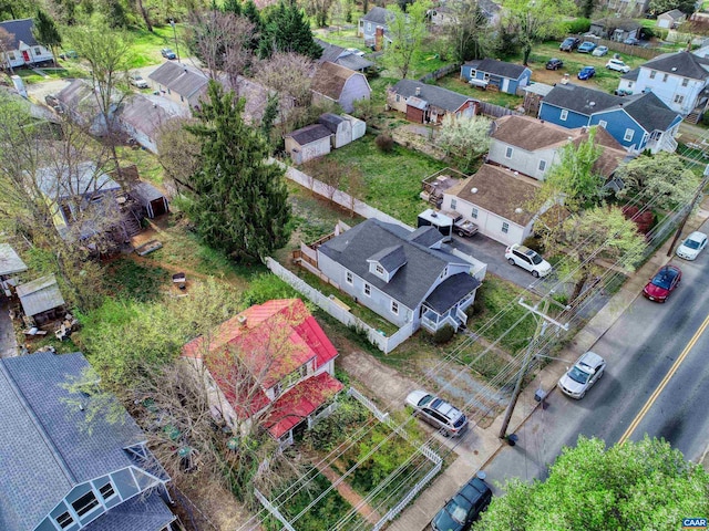 518 Meade Ave, Charlottesville, VA 22902 - birds eye view of property featuring a residential view