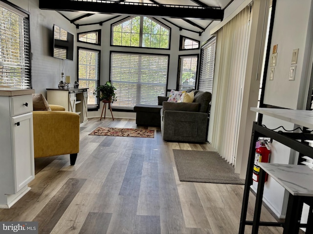 724 Monmouth Rd Unit 26, Cream Ridge, NJ 08514 - interior space featuring beam ceiling