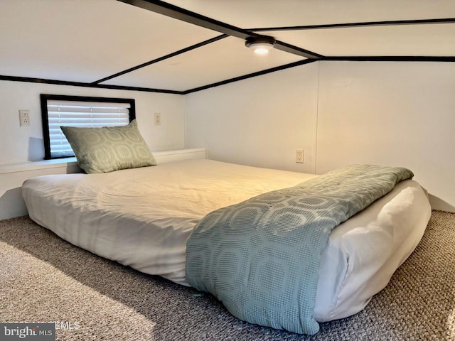 724 Monmouth Rd Unit 26, Cream Ridge, NJ 08514 - bedroom featuring carpet and vaulted ceiling