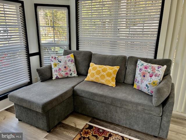 724 Monmouth Rd Unit 26, Cream Ridge, NJ 08514 - living room with wood finished floors