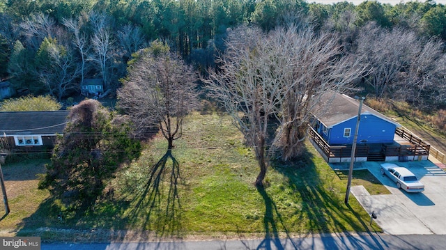 12524 Salisbury Rd, Ocean City, MD 21842 - drone / aerial view with a wooded view
