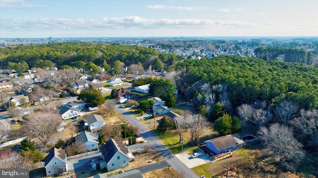 12524 Salisbury Rd, Ocean City, MD 21842 - birds eye view of property featuring a residential view