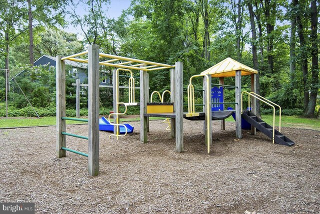 view of communal playground