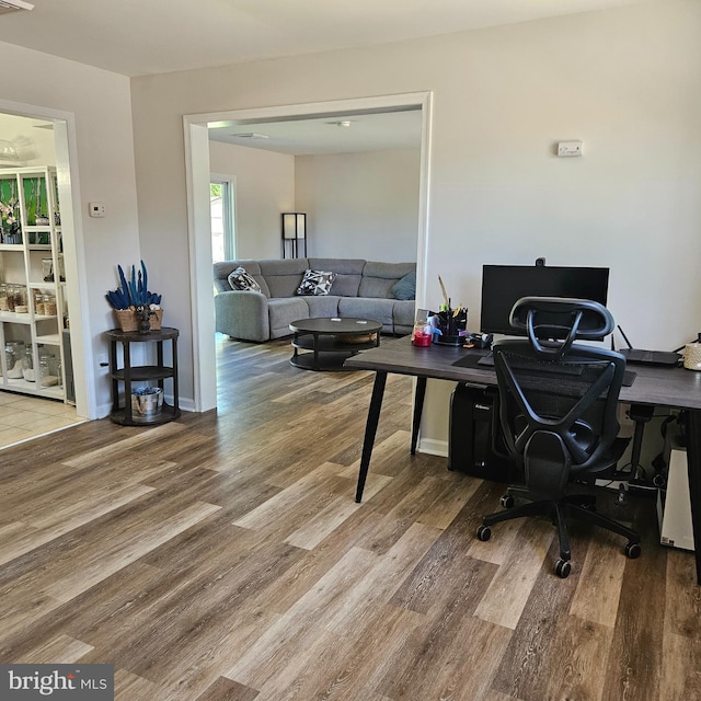 110 Harwich St, Browns Mills, NJ 08015 - office with wood finished floors