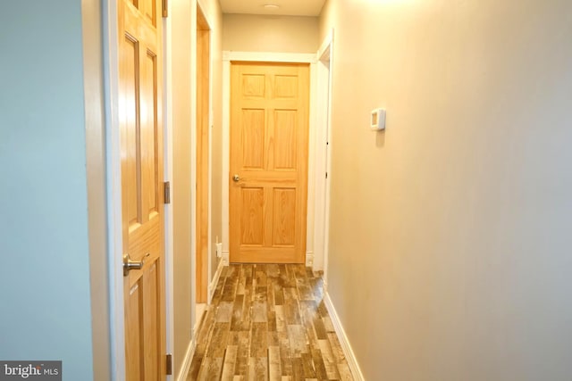 360 Haverford Ave, Wenonah, NJ 08090 - hallway featuring baseboards and wood finished floors