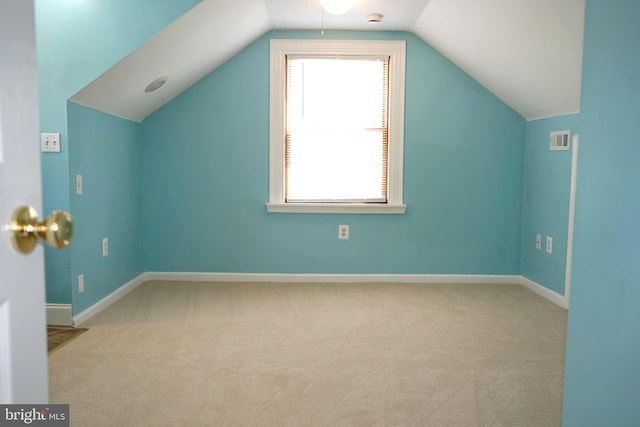 360 Haverford Ave, Wenonah, NJ 08090 - bonus room with carpet floors, visible vents, a healthy amount of sunlight, and lofted ceiling