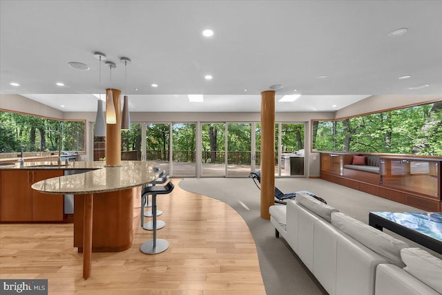 400 Highview Dr, Wayne, PA 19087 - common area featuring recessed lighting