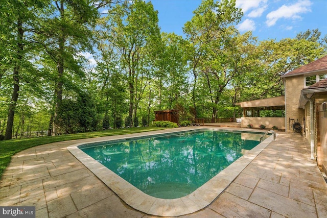 400 Highview Dr, Wayne, PA 19087 - outdoor pool featuring a patio area