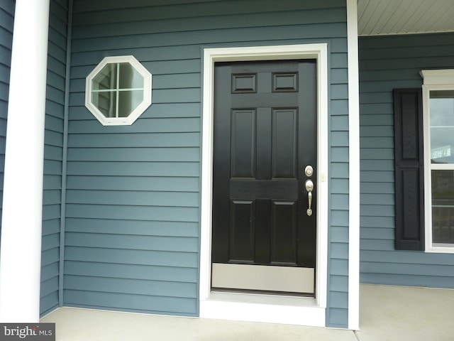 view of entrance to property