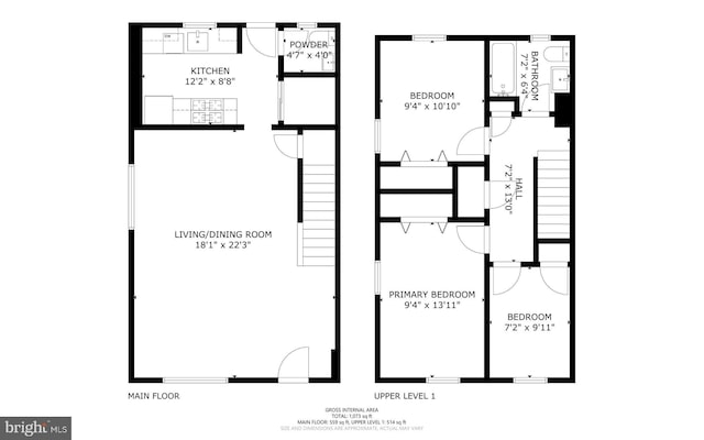 9830 Hollow Glen Pl Unit 2562, Silver Spring, MD 20910 - property floor plan