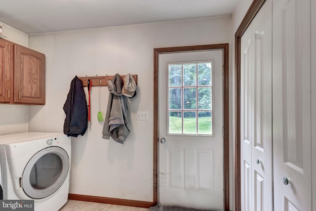2744 Church Ln, Taneytown, MD 21787 - washroom with cabinet space and healthy amount of natural light