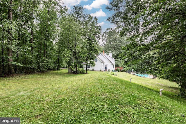 2744 Church Ln, Taneytown, MD 21787 - view of green lawn featuring an outdoor pool