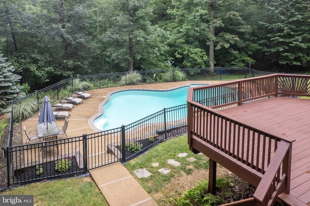 2744 Church Ln, Taneytown, MD 21787 - community pool featuring a deck and a patio area
