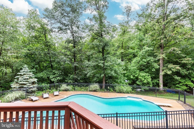 2744 Church Ln, Taneytown, MD 21787 - view of swimming pool with a patio area and a diving board