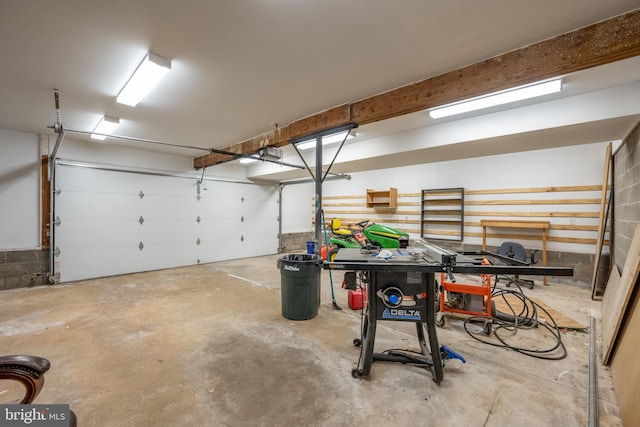 208 Drane Dr, Accident, MD 21520 - garage with a garage door opener